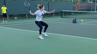 Anna Kalinskaya Beautiful Russian Tennis Player Training Motivation