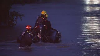 Man dies at hospital after being pulled from vehicle swept away by flash flooding in Arlington