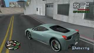 Ferrari 458 Itália mod - Gta SA