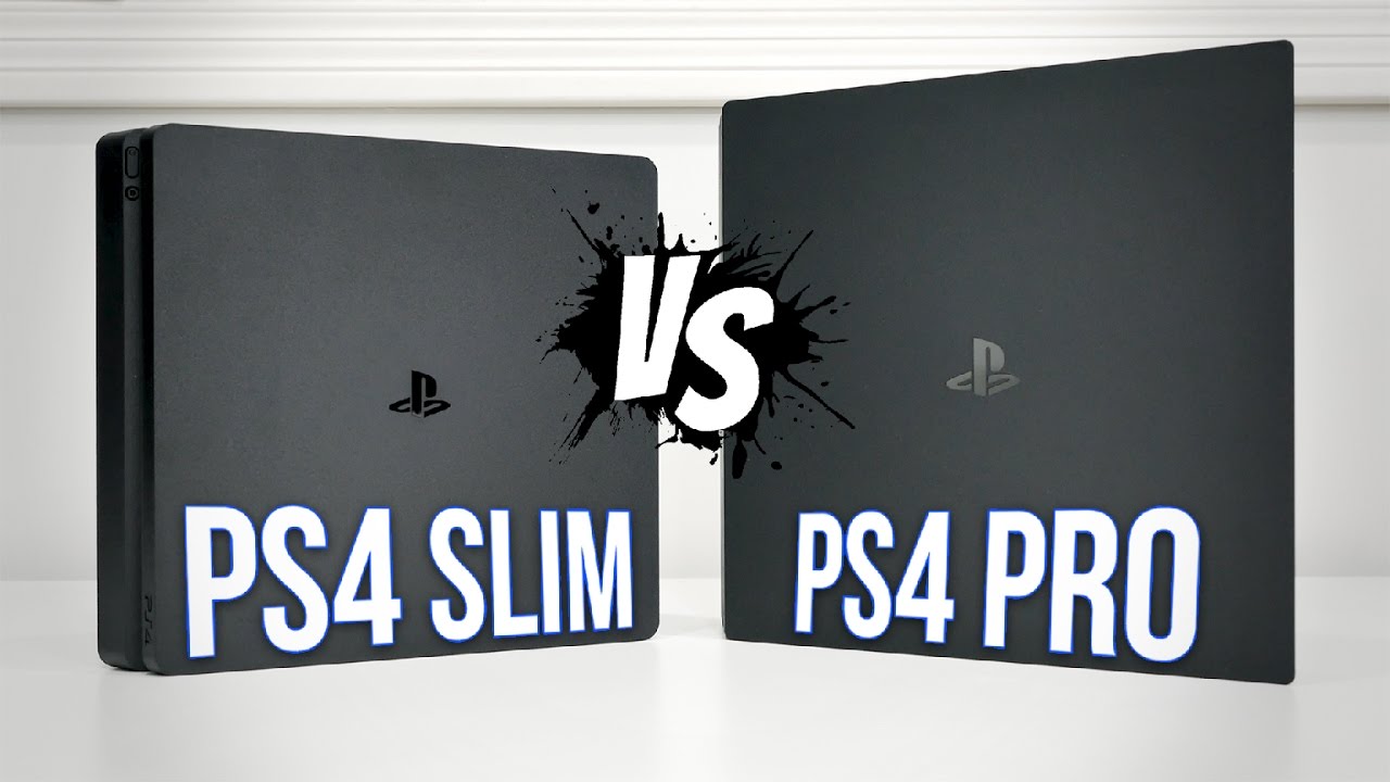 Slim ps4 ps4 pro vs Playstation 4,