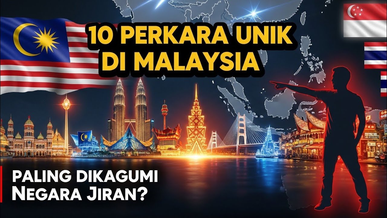“10 Perkara Unik yang Terdapat di Malaysia yang Paling Dikagumi oleh Negara-Negara Jiran.”
