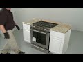 Installing a Kitchen Aid Gas Range Model KSGB900ESS