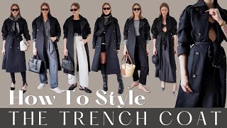 HOW TO STYLE A TRENCH COAT LIKE A PARISIAN!  Vol.2 Classic Wardrobe Essentials