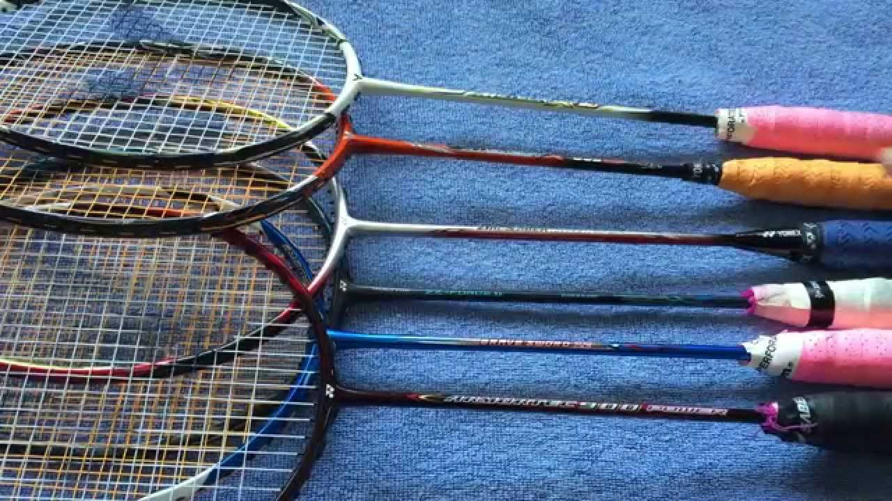 รีวิวไม้แบด Victor MX JJS, Victor MX90, Yonex ZForce2,... - youtube