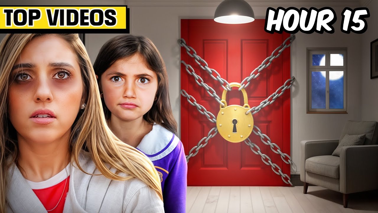 We Got TRAPPED in Our Own House for 24 Hours The Anazala Family YouTube
