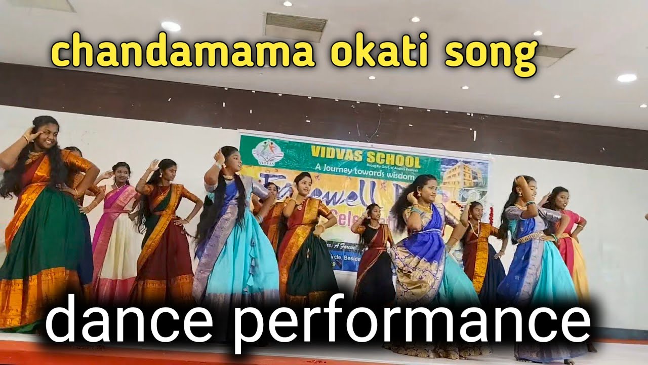 Chandamama Okati  video song  students dance performance VDSactivities 