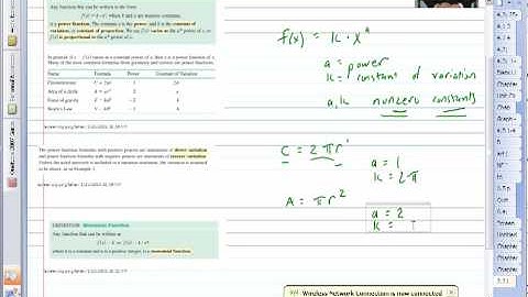 PreCalculus - Power Functions - The Basics