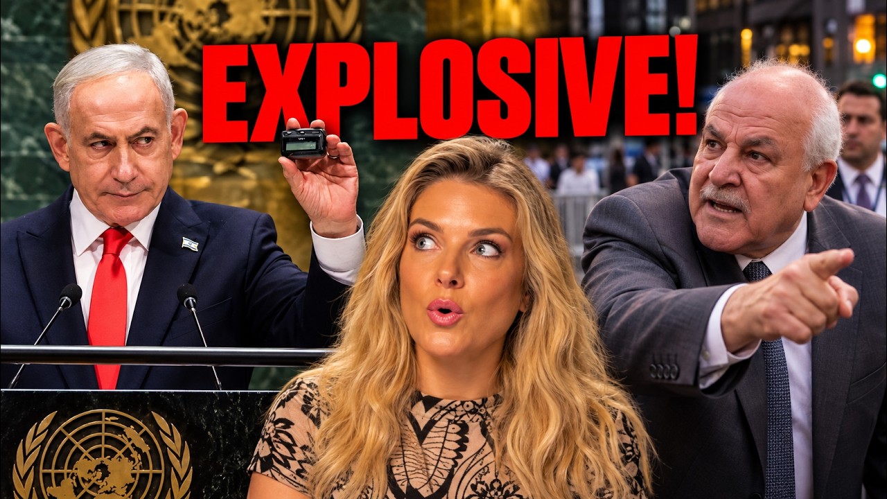 Netanyahu GOES OFF at the UN… Then the Palestinian Ambassador Gets CONFRONTED