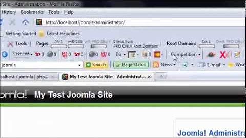 How To Install Joomla 1.5 onto a local Server - XAMP Part 2 of 2