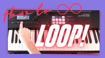 Looping tutorial for Roland Juno DS