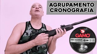 Gamo Black Fusion 5.5 - Gamo Pro Magnum - Cronografia e Agrupamento