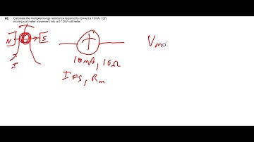 SC8 Voltmeter Design - Range Multiplier Resistance
