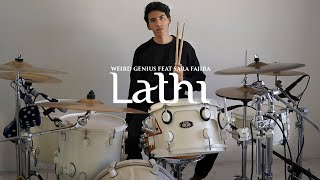 LATHI - Weird Genius ft Sara Fajira | Drum Cover