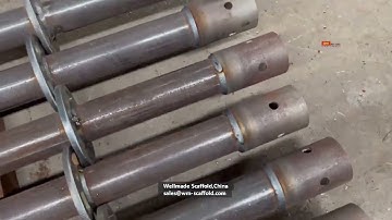 Ringlock Scaffolding with Socket Tube Connectors - HDG Ring System Scaffold Standards & Verticals