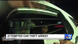 Florida woman arrested after calling 9-1-1 on herself for attempted car theft