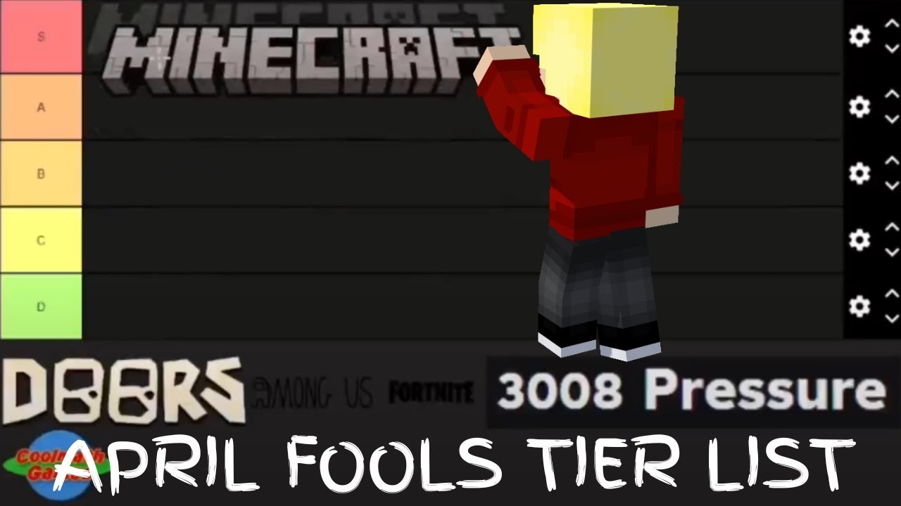 Ranking video game April fools YouTube