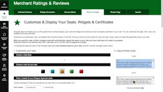 How To Get Code from Shopper Approved Account