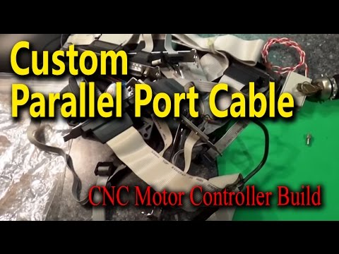 Custom Parallel Port Cable - CNC Motor Controller Build