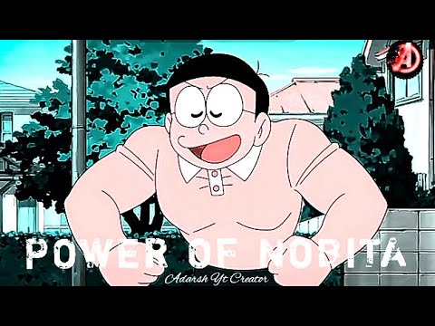 Doraemon || Nobita full Power🔥 || Nobita Attitude😈 || WhatsApp status🥰