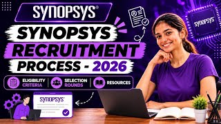 Synopsys Recruitment Process 2026 | VLSI & Semiconductor Jobs | The Silicon Sandbox 