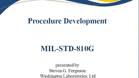 RFQ -- Now What? Part II -- Procedure Development