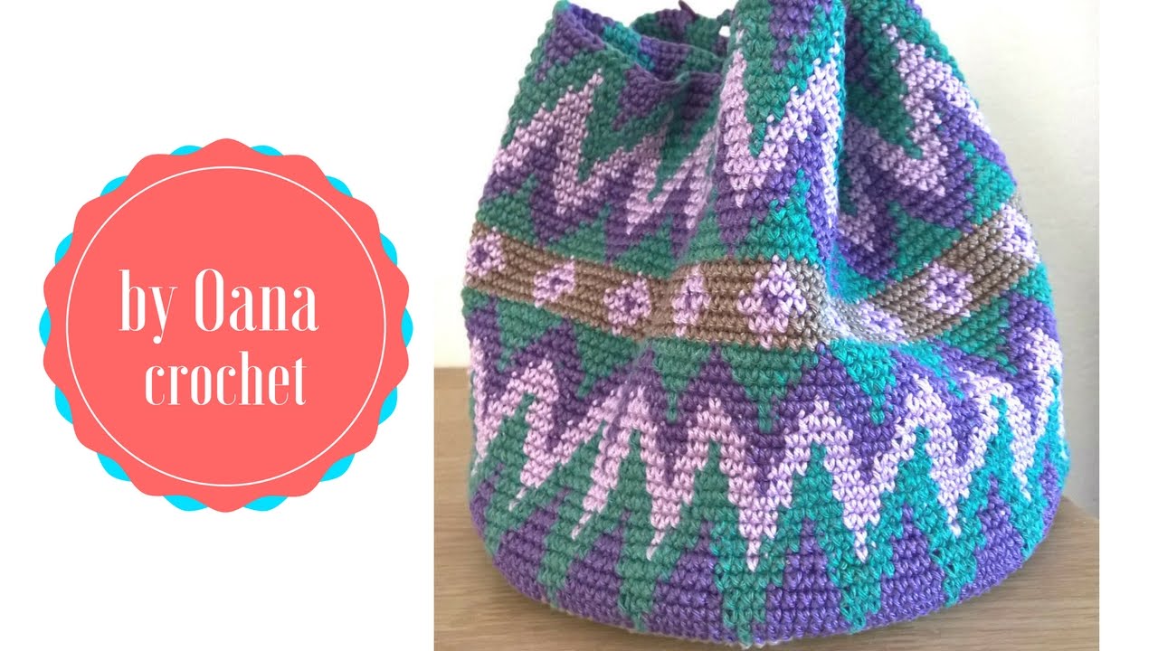 Wayuu mochila- come realizzarla 1 by Oana