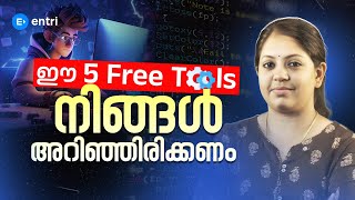 5 FREE Tools You NEED to Know | Entri Coding