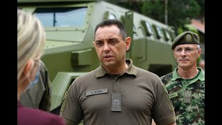 Izjava Ministra Vulina Na Predstavljanju Novog Oklopnog Borbenog Vozila M-20 Mrap 6X6