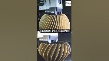 Watch two Spiral Vases Get 3D Printed in 8 Seconds!