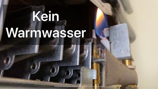 Vaillant durchlauferhitzer Gas/ kein Warmwasser