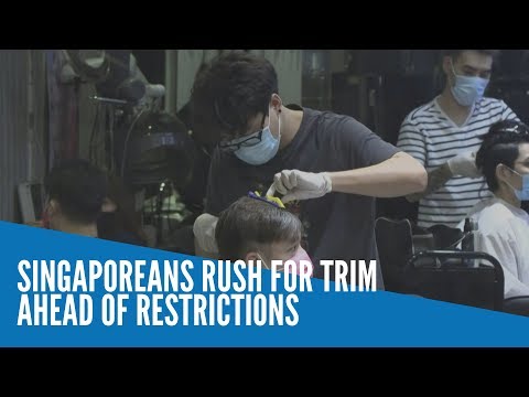 Hair today, gone tomorrow? Singaporeans rush for trim ahead of restrictions
