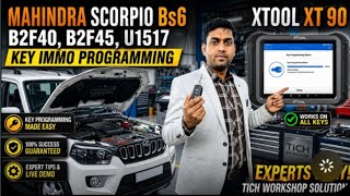 Scorpio starting problem। Mahindra Scorpio starting problem। Scorpio kiy programming।bs6 key program
