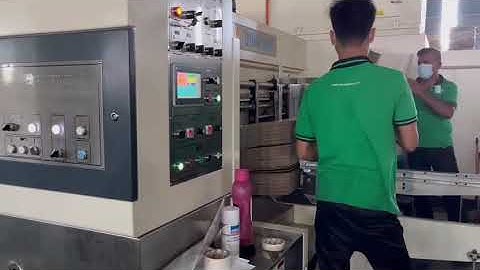 New Installation 900X2000mm size #Flexo folder gluer inline #casemaker in Malaysia