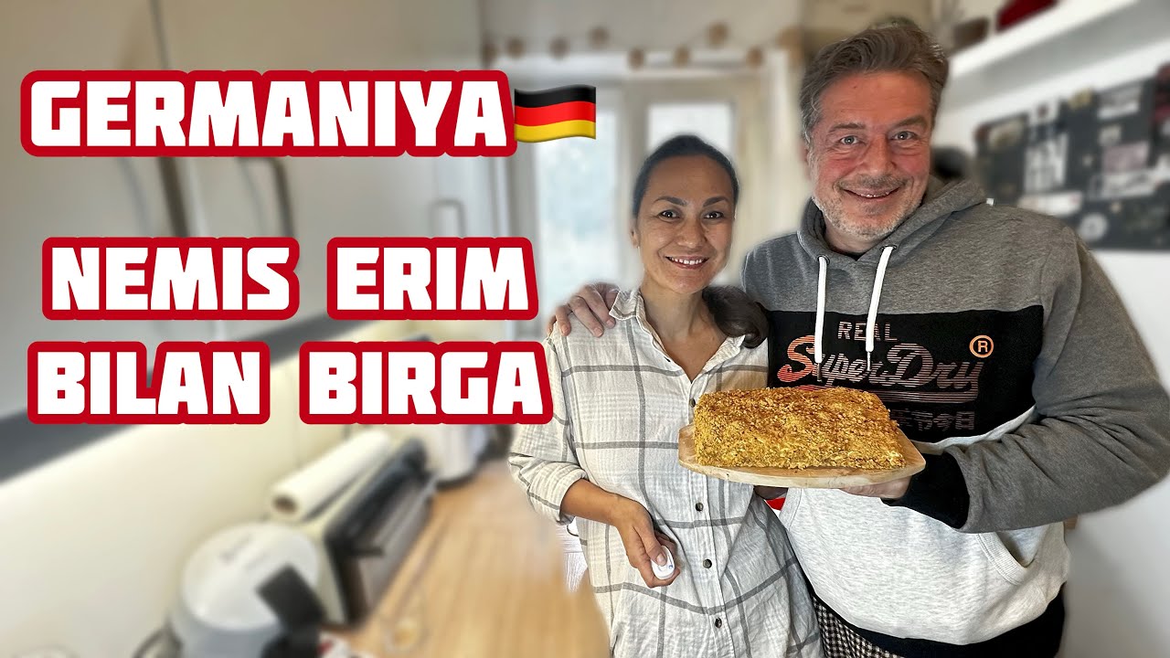 NEMIS ERIM BILAN MEDOVIY TORT | GERMANIYADA O‘ZBEK QIZ HAYOTI  🇩🇪🇺🇿