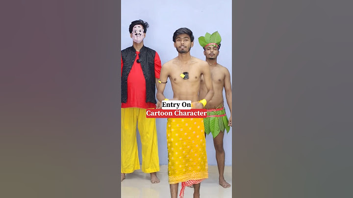 Entry On Cartoon Character😂 #shorts