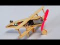 Make a Wood Aroplane using DC Motor - DIY Wood Plane