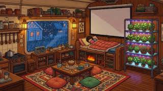 Cozy Lofi Life on a Pixel Train | Soft Ghibli Piano Music for Relaxing, Reading and Studying screenshot 4