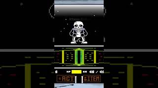 Undertale: Snowdin Encounter Sans Fight Phase 2!! - Tired Sans Rage #Undertale #Sans