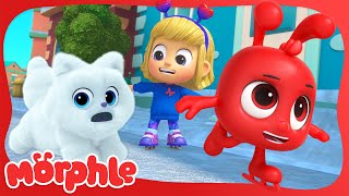 skating on thick ice brand new cartoons for kids mila and morphle