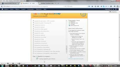 Migration joomla avec MigrateMe