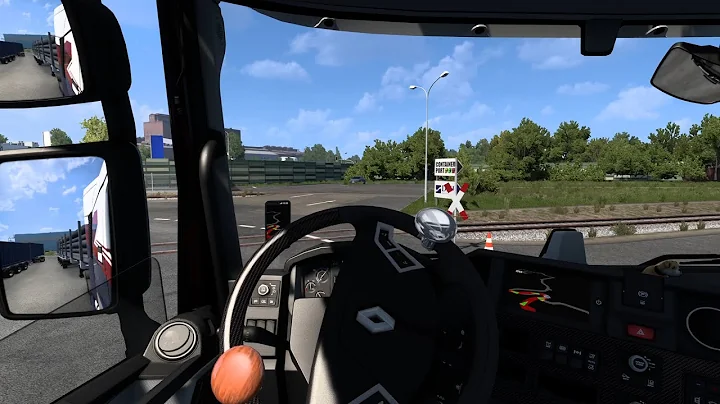 Renault Iron Pipes Dynamic loading 1.57 Realistic Drive | Ultra Graphics + Rain Sound