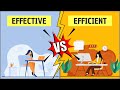 Effective vs Efficient ? Which one Are You ? Personality Test