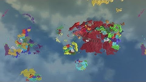 Europa Universalis 4 AI Timelapse - Elder Scrolls Universalis Mod 242-2500