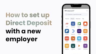 How to Set Up Direct Deposit With a New Employer | Porte
