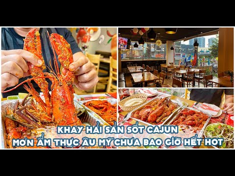 Video KHAY HẢI SẢN SỐT CAJUN món Ẩm Thực Âu Mỹ chưa bao giờ... - youtube