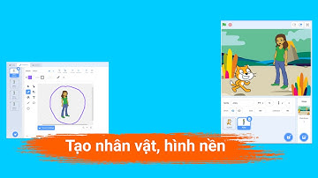 Scratch 3.0: Bài 3: Tạo nhân vật và hình nền | Hướng dẫn Lập trình Scratch