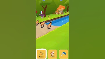 3D Game Animal Shifting | #shorts #shortvideo #youtubeshorts #gaming #games #3dgame #gameplay #game