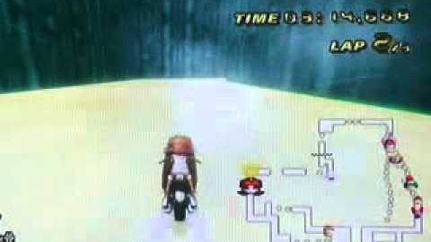 Mario Kart Wii Mushroom Peaks (custom Track) designed by MrBean35000vr and Chadderz