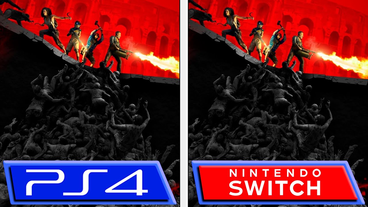 World War Z Switch vs. PS4 comparison video