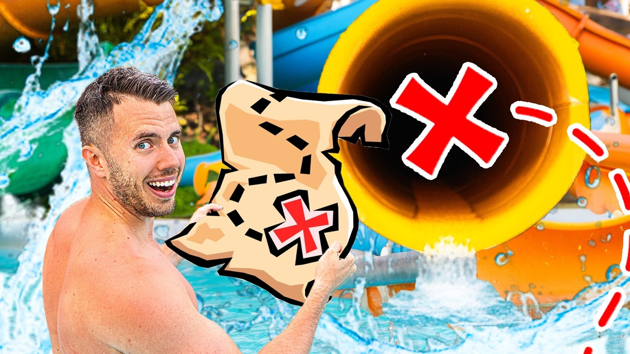 KINCSESTÉRKÉP egy üres AQUAPARKBAN!